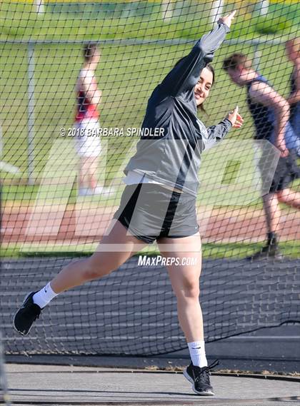 Thumbnail 2 in Mountainside @ Westview (Girls Discus) photogallery.