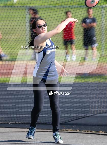 Thumbnail 2 in Mountainside @ Westview (Girls Discus) photogallery.