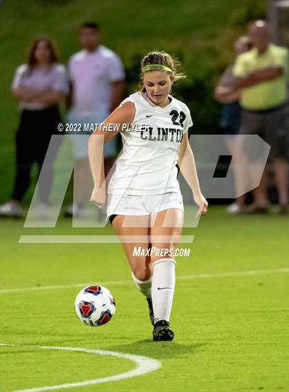 Thumbnail 3 in Clinton vs. Wheatmore (NCHSAA 2A Final) (1 of 2 - the Game) photogallery.
