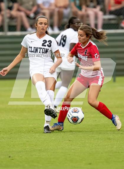 Thumbnail 1 in Clinton vs. Wheatmore (NCHSAA 2A Final) (1 of 2 - the Game) photogallery.