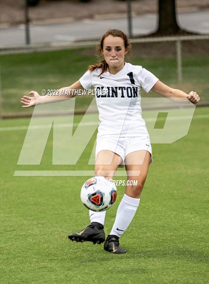 Thumbnail 1 in Clinton vs. Wheatmore (NCHSAA 2A Final) (1 of 2 - the Game) photogallery.