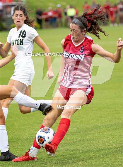 Thumbnail 3 in Clinton vs. Wheatmore (NCHSAA 2A Final) (1 of 2 - the Game) photogallery.