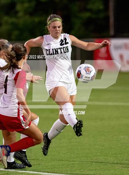 Thumbnail 1 in Clinton vs. Wheatmore (NCHSAA 2A Final) (1 of 2 - the Game) photogallery.