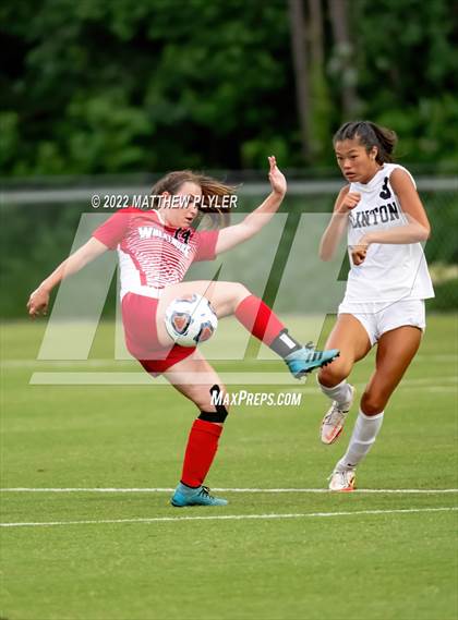 Thumbnail 1 in Clinton vs. Wheatmore (NCHSAA 2A Final) (1 of 2 - the Game) photogallery.