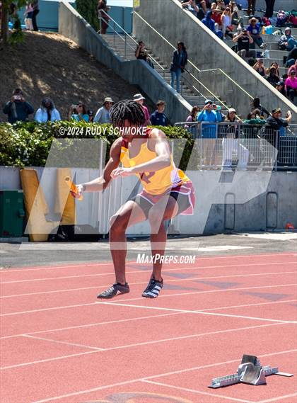 Thumbnail 2 in CIF SDS Boys Division 1 Track and Field Championship photogallery.