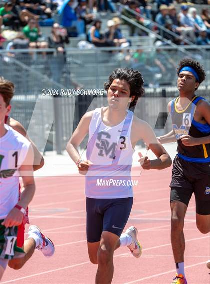 Thumbnail 2 in CIF SDS Boys Division 1 Track and Field Championship photogallery.