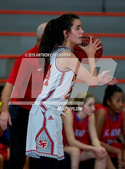 Thumbnail 2 in St. Francis vs. St. Ignatius (Roseville Elite Showcase) photogallery.