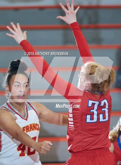 Thumbnail 2 in St. Francis vs. St. Ignatius (Roseville Elite Showcase) photogallery.