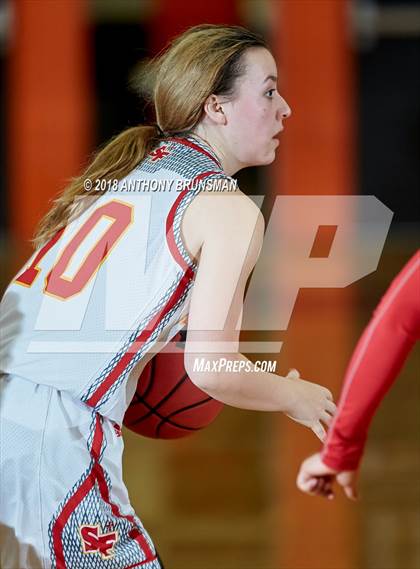 Thumbnail 3 in St. Francis vs. St. Ignatius (Roseville Elite Showcase) photogallery.