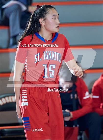 Thumbnail 3 in St. Francis vs. St. Ignatius (Roseville Elite Showcase) photogallery.
