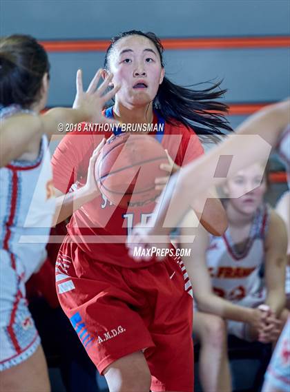 Thumbnail 1 in St. Francis vs. St. Ignatius (Roseville Elite Showcase) photogallery.