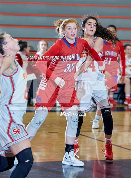 Thumbnail 1 in St. Francis vs. St. Ignatius (Roseville Elite Showcase) photogallery.