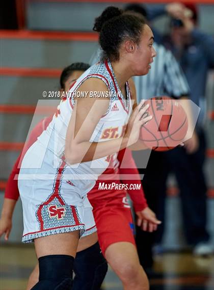 Thumbnail 3 in St. Francis vs. St. Ignatius (Roseville Elite Showcase) photogallery.
