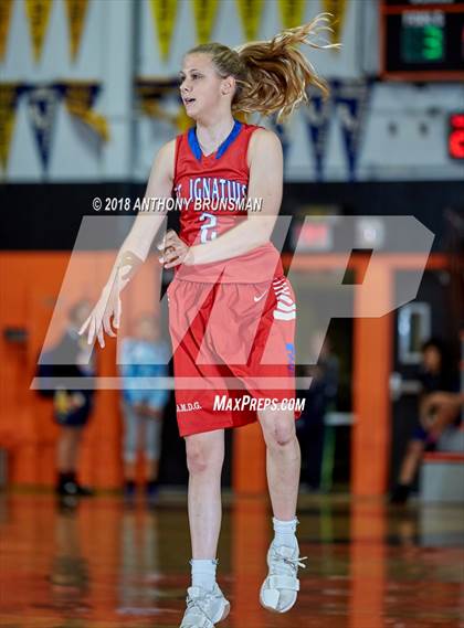 Thumbnail 2 in St. Francis vs. St. Ignatius (Roseville Elite Showcase) photogallery.