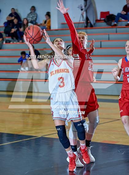 Thumbnail 3 in St. Francis vs. St. Ignatius (Roseville Elite Showcase) photogallery.