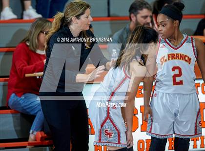 Thumbnail 2 in St. Francis vs. St. Ignatius (Roseville Elite Showcase) photogallery.