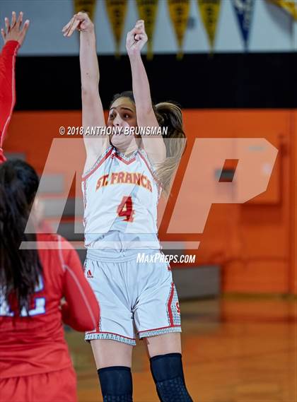 Thumbnail 3 in St. Francis vs. St. Ignatius (Roseville Elite Showcase) photogallery.
