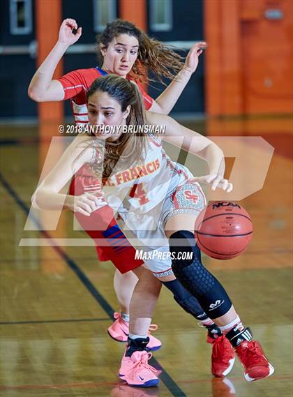 Thumbnail 2 in St. Francis vs. St. Ignatius (Roseville Elite Showcase) photogallery.