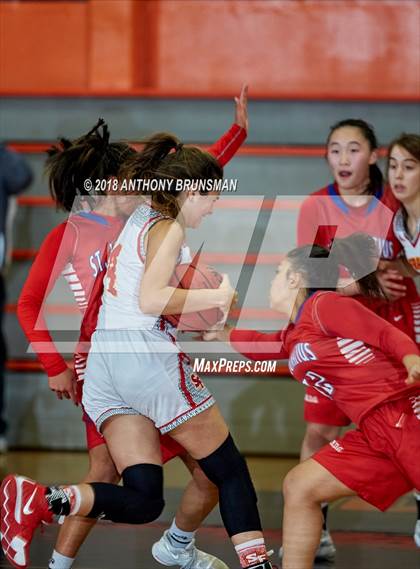 Thumbnail 3 in St. Francis vs. St. Ignatius (Roseville Elite Showcase) photogallery.