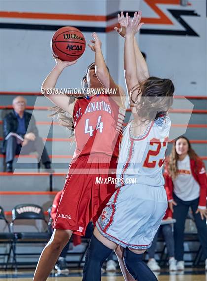 Thumbnail 2 in St. Francis vs. St. Ignatius (Roseville Elite Showcase) photogallery.