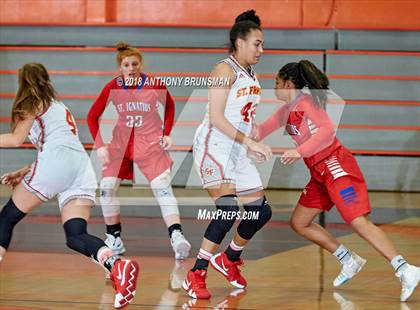 Thumbnail 3 in St. Francis vs. St. Ignatius (Roseville Elite Showcase) photogallery.