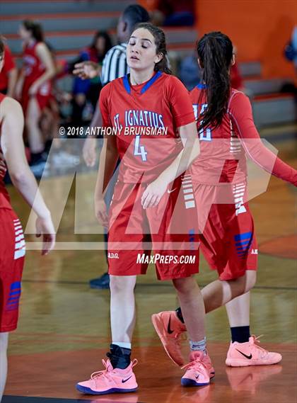 Thumbnail 1 in St. Francis vs. St. Ignatius (Roseville Elite Showcase) photogallery.
