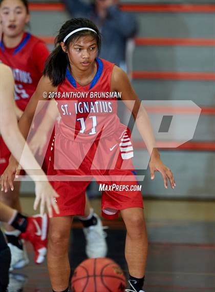 Thumbnail 1 in St. Francis vs. St. Ignatius (Roseville Elite Showcase) photogallery.