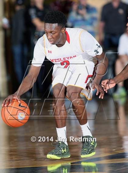 Thumbnail 2 in Wheeler vs. Wesleyan Christian Academy (City of Palms Classic) photogallery.