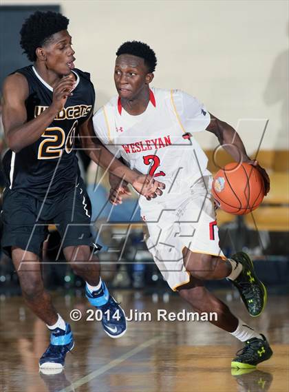 Thumbnail 1 in Wheeler vs. Wesleyan Christian Academy (City of Palms Classic) photogallery.