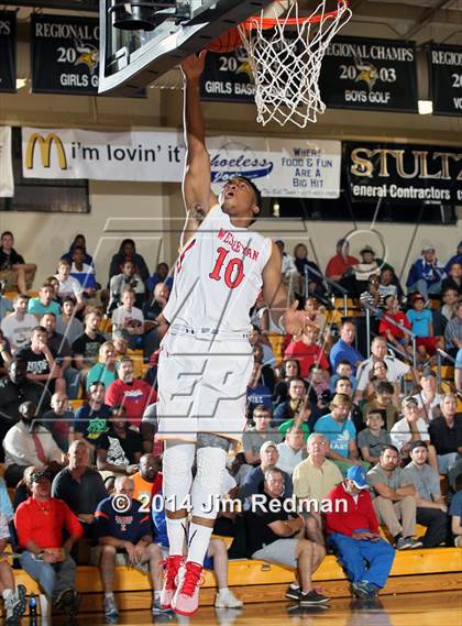 Thumbnail 1 in Wheeler vs. Wesleyan Christian Academy (City of Palms Classic) photogallery.
