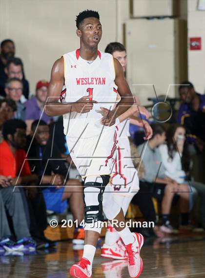 Thumbnail 2 in Wheeler vs. Wesleyan Christian Academy (City of Palms Classic) photogallery.