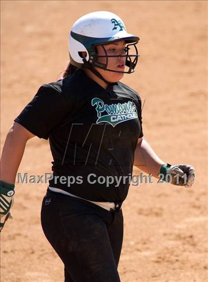 Thumbnail 1 in Pomona Catholic vs. Bellarmine-Jefferson (CIF SS D7 Final) photogallery.