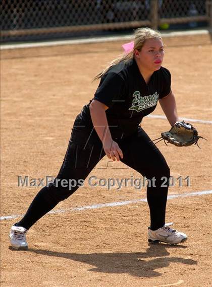 Thumbnail 2 in Pomona Catholic vs. Bellarmine-Jefferson (CIF SS D7 Final) photogallery.
