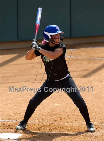 Thumbnail 2 in Pomona Catholic vs. Bellarmine-Jefferson (CIF SS D7 Final) photogallery.
