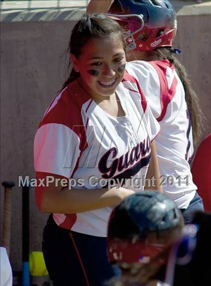 Thumbnail 3 in Pomona Catholic vs. Bellarmine-Jefferson (CIF SS D7 Final) photogallery.
