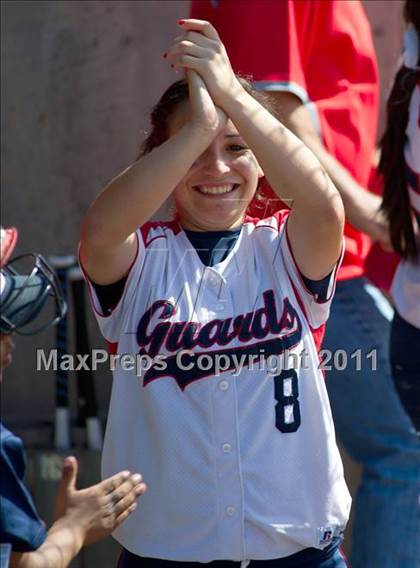 Thumbnail 1 in Pomona Catholic vs. Bellarmine-Jefferson (CIF SS D7 Final) photogallery.