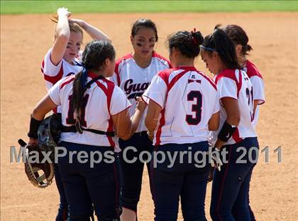 Thumbnail 2 in Pomona Catholic vs. Bellarmine-Jefferson (CIF SS D7 Final) photogallery.