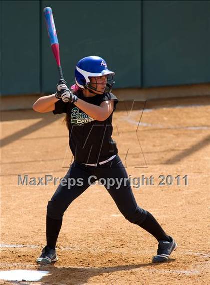Thumbnail 1 in Pomona Catholic vs. Bellarmine-Jefferson (CIF SS D7 Final) photogallery.