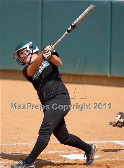 Thumbnail 1 in Pomona Catholic vs. Bellarmine-Jefferson (CIF SS D7 Final) photogallery.