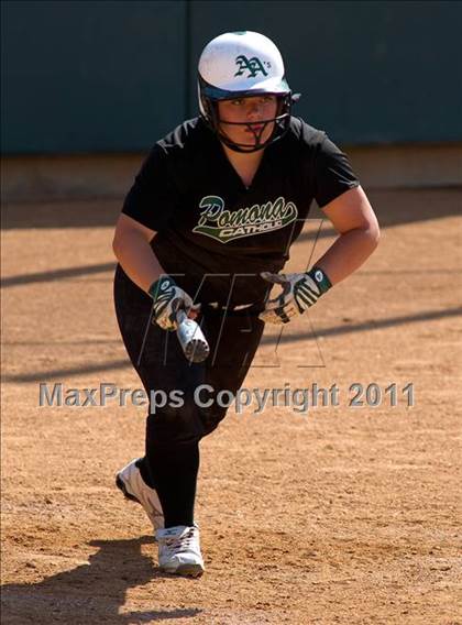Thumbnail 1 in Pomona Catholic vs. Bellarmine-Jefferson (CIF SS D7 Final) photogallery.
