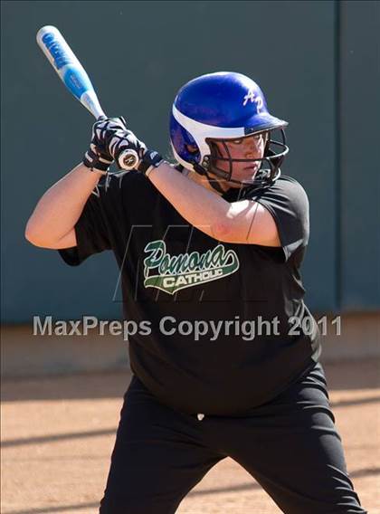 Thumbnail 2 in Pomona Catholic vs. Bellarmine-Jefferson (CIF SS D7 Final) photogallery.