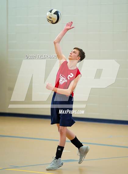 Thumbnail 2 in Ben Davis vs Indiana Christian Academy (Tri-West Hendricks) photogallery.