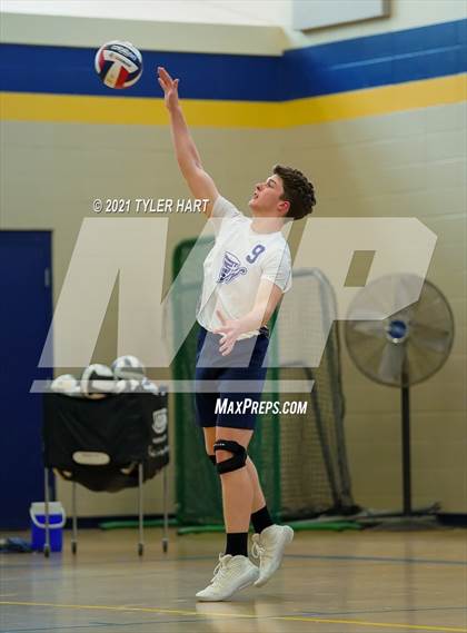 Thumbnail 3 in Ben Davis vs Indiana Christian Academy (Tri-West Hendricks) photogallery.