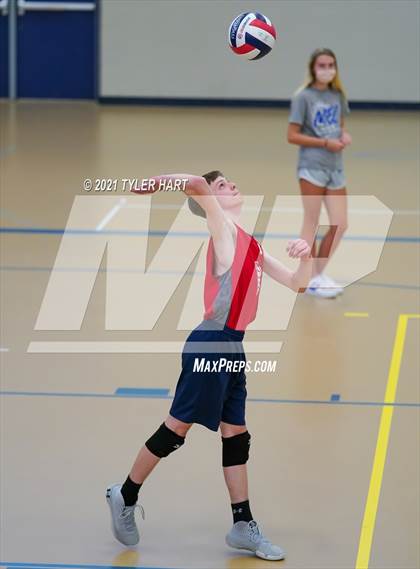 Thumbnail 1 in Ben Davis vs Indiana Christian Academy (Tri-West Hendricks) photogallery.