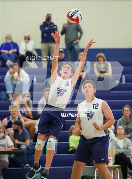 Thumbnail 2 in Ben Davis vs Indiana Christian Academy (Tri-West Hendricks) photogallery.