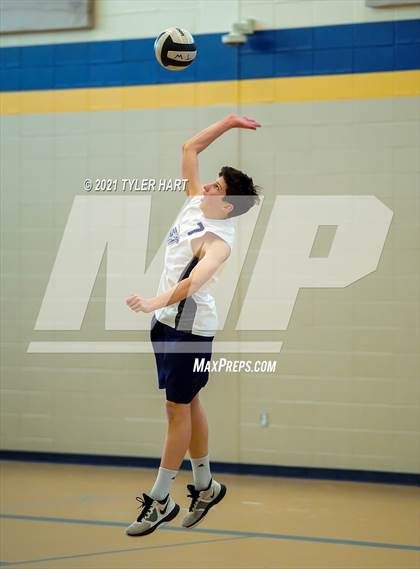 Thumbnail 1 in Ben Davis vs Indiana Christian Academy (Tri-West Hendricks) photogallery.