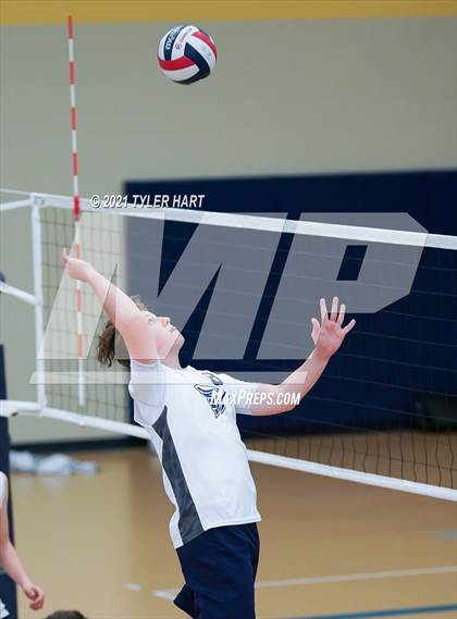 Thumbnail 2 in Ben Davis vs Indiana Christian Academy (Tri-West Hendricks) photogallery.