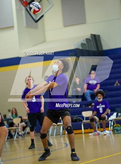 Thumbnail 3 in Ben Davis vs Indiana Christian Academy (Tri-West Hendricks) photogallery.