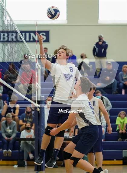 Thumbnail 2 in Ben Davis vs Indiana Christian Academy (Tri-West Hendricks) photogallery.