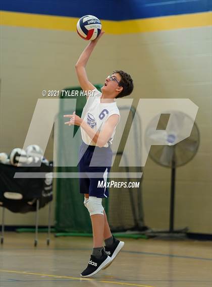 Thumbnail 3 in Ben Davis vs Indiana Christian Academy (Tri-West Hendricks) photogallery.